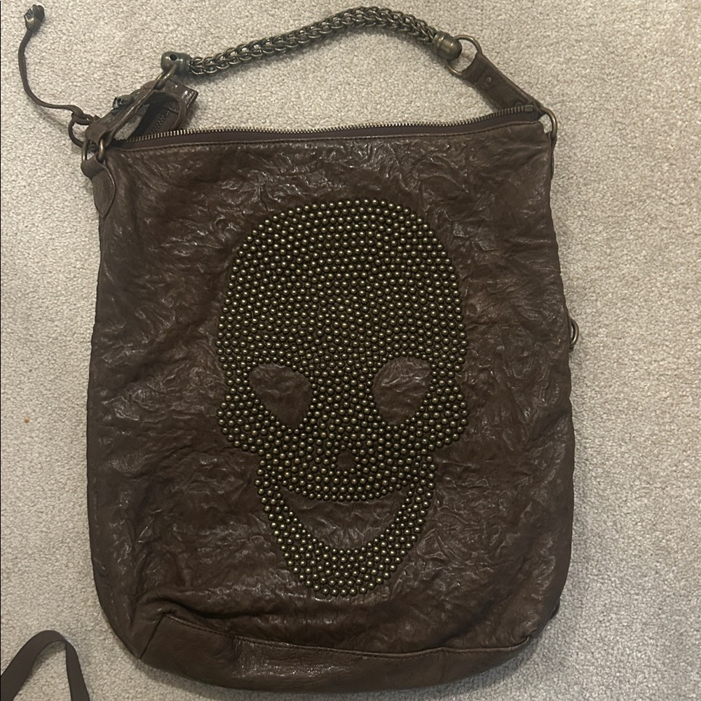 Thomas Wylde skull purse! Great condition